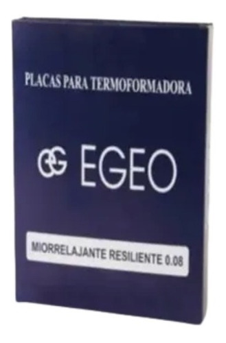 Placas Blanda Termoformadora 0,040 (2,0mm) X 5un Egeo Dental