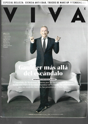  Revista Viva 2017 Gaultier Bombonera Primeras Feministas