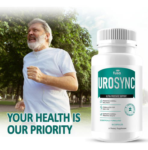 Urosync Suplemento Salud Prostática 60 Cápsulas