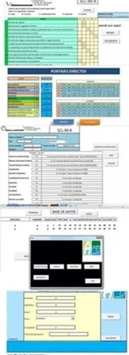 Test Scl-90-r Inventario De Los 90 Sintomas Automatizado