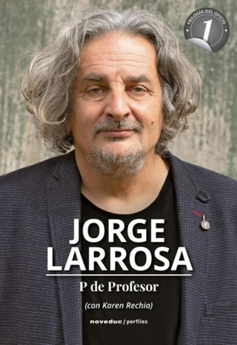 P De Profesor, de Larrosa, Jorge. Editorial Novedades educativas, tapa blanda en español
