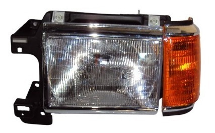 Faro Ford F-150/ F-350 1987-1991 Borde Cromado Depo