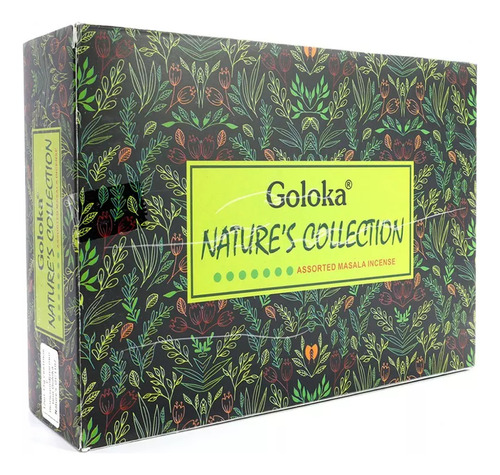 Sahumerios Nature Colecction Edicion Especial Goloka X12 U Fragancia Black