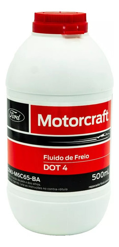 Fluido Freio Dot 4 500ml Motorcraft Fiesta Rocam