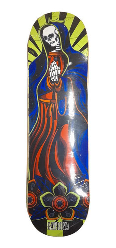 Tabla De Skate Catrina 8.50 X 32.25 Mexicana 