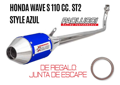 Escape Paolucci 110 Wave S Stage 2 Style Azul