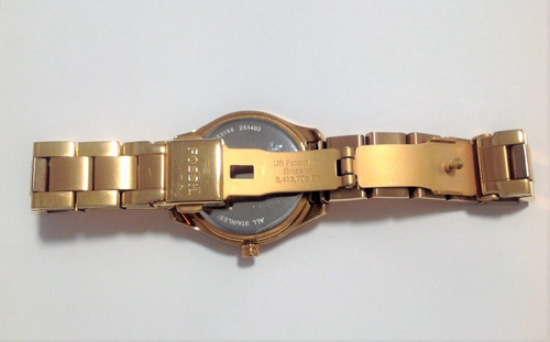 Reloj Fossil Pulsera Genuino Stella Mini Oro Rosa Es 3196 (Usado)