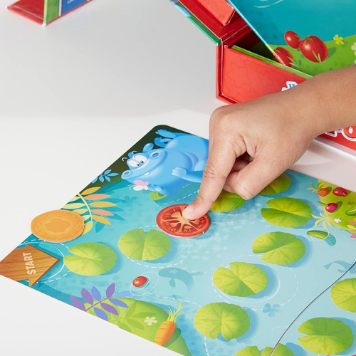 Hungry Hungry Hippos Junior Board Game, Juegos Preescolares 