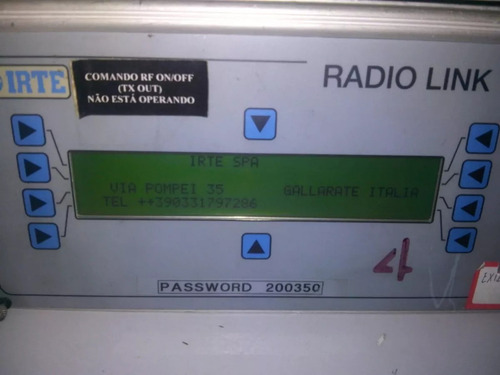 Receptor Irte Radio Link Receiver (Usado)