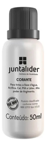 Corante Preto 50ml P/tinta Juntalider