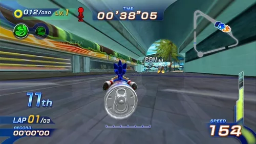 Jogo Sonic Free Riders Xbox 360 Para Kinect Original Mf