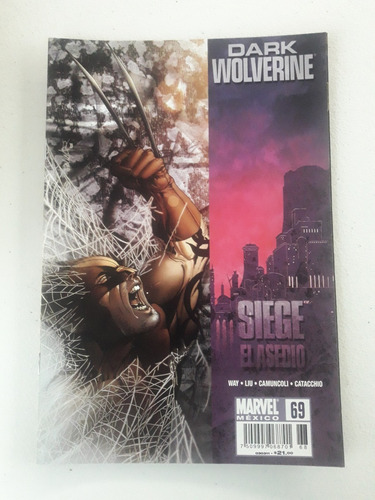 Dark Wolverine Cómic # 69 Siege El Asedio
