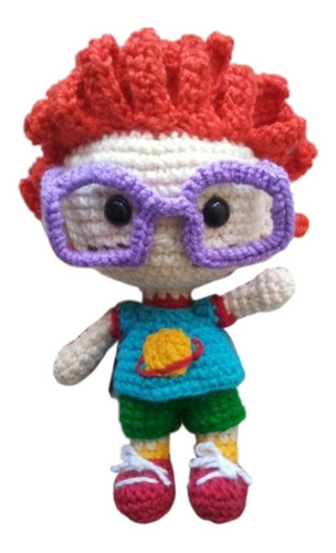 Carlitos Rugrats Amigurumi Tejido A Mano (25 Cm) 