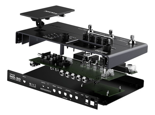 Pedal de efecto NUX Versatile Modeler MG-30 negro