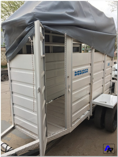Imagen 11 de 12 de Acoplado Trailer Jaula Para 1 Caballo (ja1008)