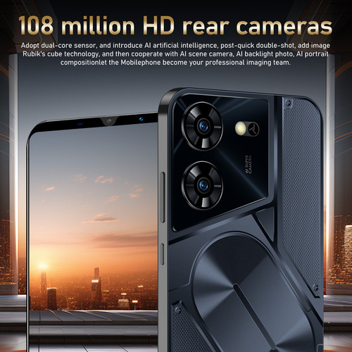 Teléfono Inteligente 5g Android, Memoria 8+256 Gb, 6,8 Pulgadas