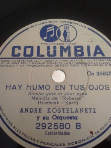 Andre Kostelanetz Disco Pasta Columbia 292580 C70