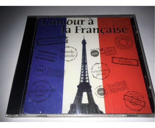 Lamour A La Francaise Alem Delon & Dalila Aznavour..cd Nuevo