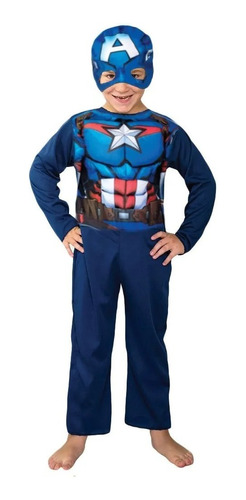Disfraz Capitán América Económico Marvel Avengers New Toys