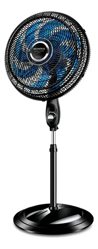 Ventilador De Coluna Super Turbo Mondial Vtx-40c-crystal 8 astas Diâmetro  40 cm