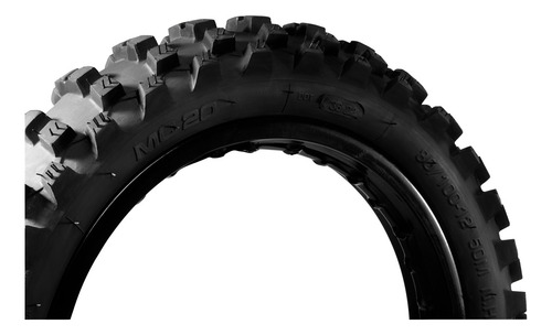 Pneu Traseiro 80/100-12 Para Mini Motocicleta Mc 20 Off Road