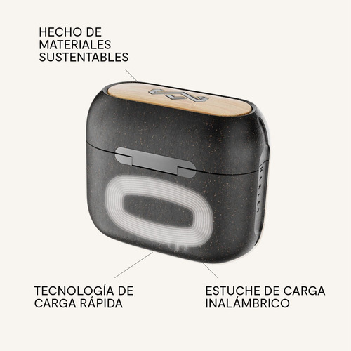 Audífonos Bluetooth True Wireless Redemption Anc 2 Marley