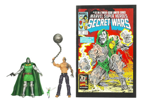 Marvel 25 Aniversario Comic 2 Pack Absorbing Man Y Dr. Doom