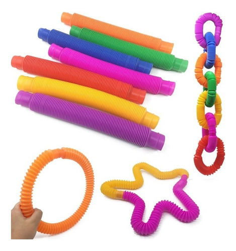 Brinquedo Sensorial Fidget Cubo Anti Stress 30pcs