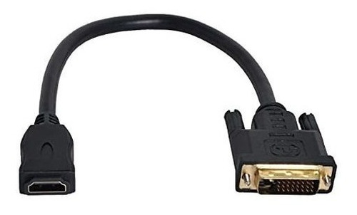 Cable Conector Dvi Macho 24+1  A Hdmi Hembra 10cm