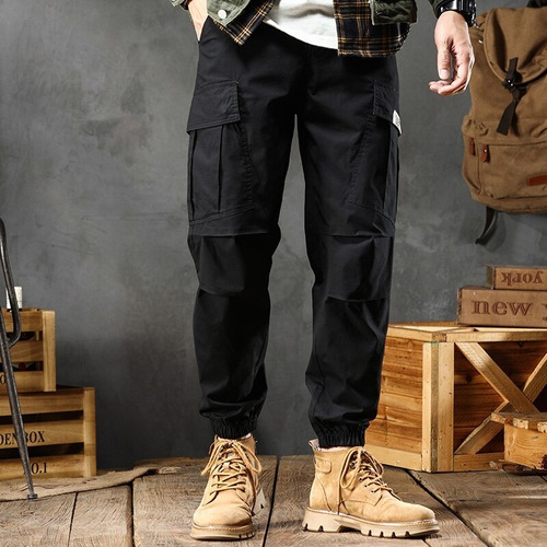 Pantalones Tipo Cargo Joggers Para Hombre  Informales  Estil