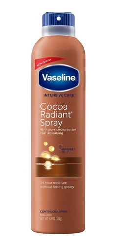 Spray Hidrante Vaseline Intensive Care 6.5 Onzas Cocoa