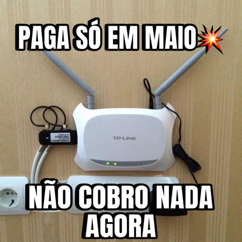 Internet Wifi Fibra - Paga Nada Agora