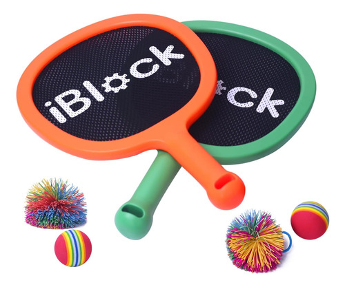 Racquet Paddle Play Set For Kids And Adults Family Activitie