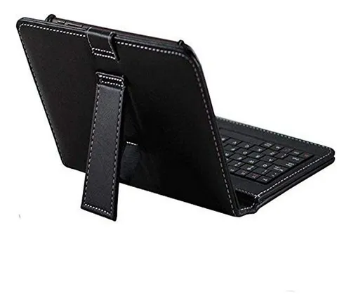 Funda Con Teclado Negra Para Tablet Kivors 10 1