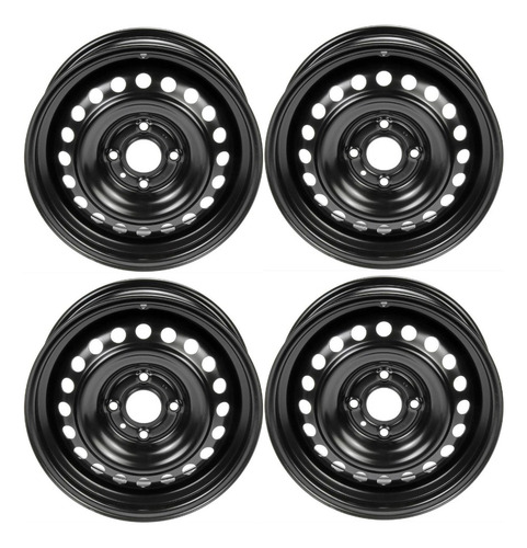 Rines Sentra B16 Nissan (4 Pzas) Color Negro