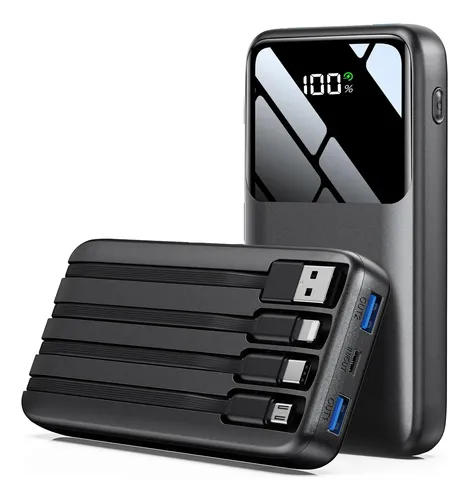 MLB 4141610051 Power Bank Carregador Portatil Turbo 20000mah Ultra Rapido JM