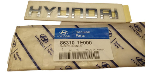 Emblema Original Hyundai Accent 2007 2010