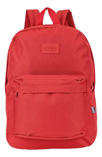 Original! Mochila R18 Sport, Rojo, Portalaptop 16pg, Textil