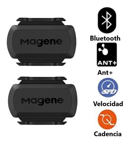 2 Sensores Velocidad+cadencia Ant+bluetooth Ciclismo Swift