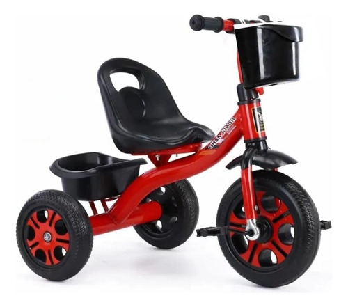 Triciclo Para Niños Y Niñas Rojo Úpale
