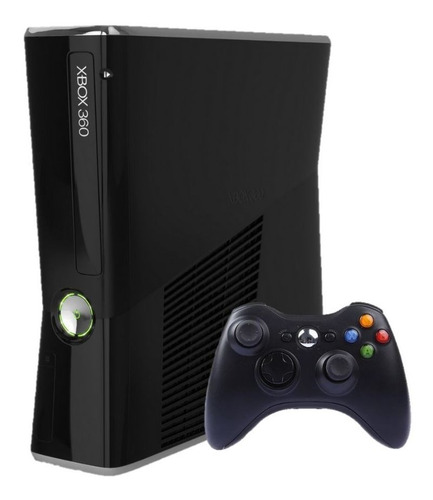 Xbox 360 Slim 4gb 1 Controle Seminovo