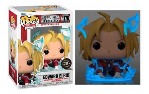 Edward Elric Chase 1176 Full Metal Alchemist Funko Pop Glows