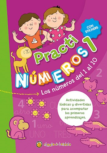 Libro Practi Numeros 1 : Los Numeros Del 1 Al 10 