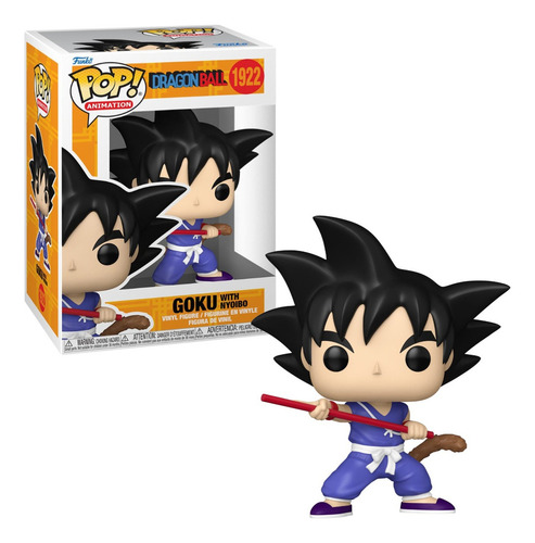 Funko Pop! Dragon Ball - Goku Con Baculo Sagrado
