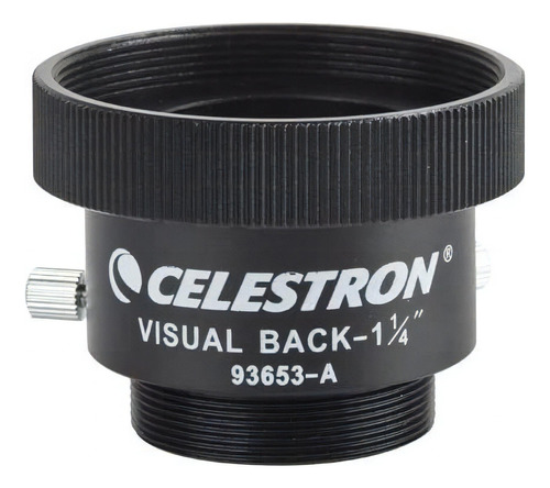 Celestron 93653-a 1.25-inch Visual Adaptador Back Metal Neg