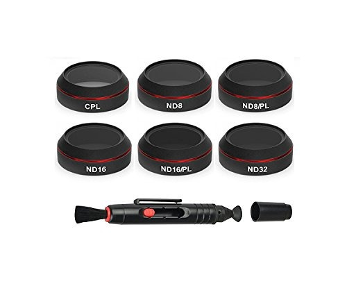 Freewell Lens Filter 6 Pack Para Dji Mavic Pro  Platinum  Al