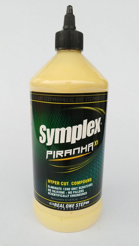 Rubbing Symplex Piranha, Tecnologia 3 En 1. 32 Oz O Litro