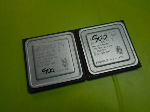 Micro Procesador Amd K6-2 500 Mhz Socket 7 (Usado)