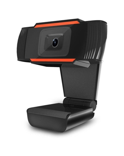 Imagen 2 de 3 de Cámara web SAT X11 HD color negro/naranja