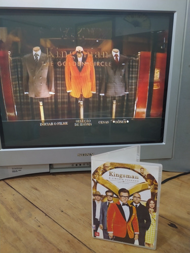 Dvd Kingsman O Círculo Dourado Original Usado (Usado)